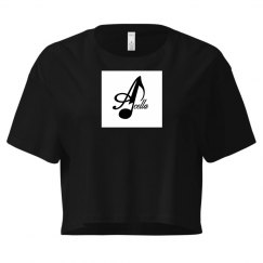 Crop Tee With Logo