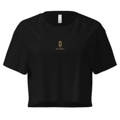 Crop Tee With Logo