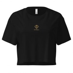 Crop Tee With Logo