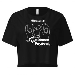 Crop Tee With Logo