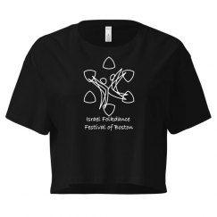 Crop Tee With Logo