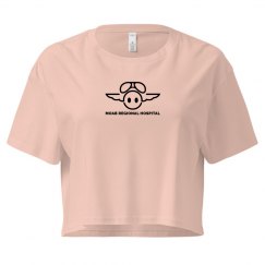 Crop Tee With Logo