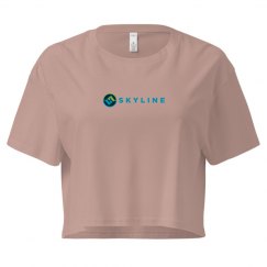 Crop Tee With Logo