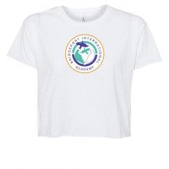 Crop Tee With Logo