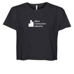 Crop Tee With Logo