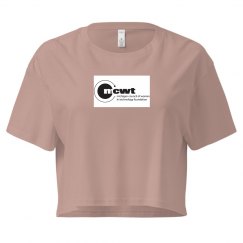 Crop Tee With Logo