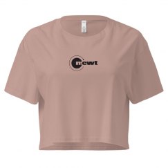 Crop Tee With Logo
