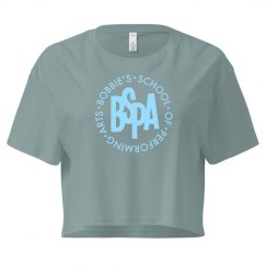 Crop Tee With Logo