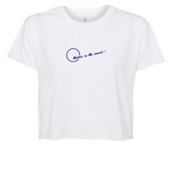 Crop Tee With Logo