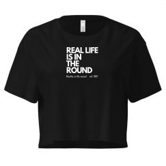 Crop Tee With Logo