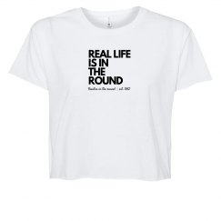 Crop Tee With Logo