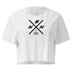 Crop Tee With Logo