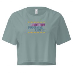 Crop Tee With Logo