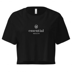 Crop Tee With Logo