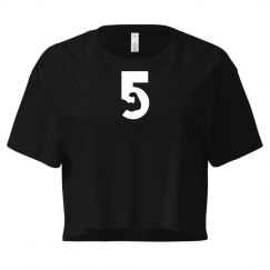 Crop Tee With Logo