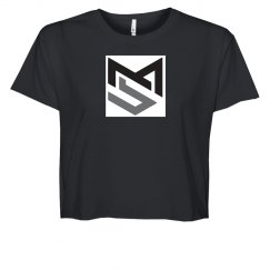 Crop Tee With Logo