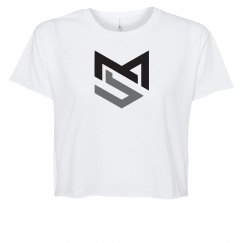 Crop Tee With Logo