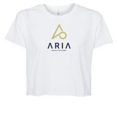 Crop Tee With Logo