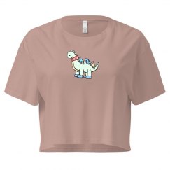 Crop Tee With Logo