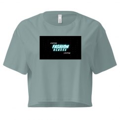 Crop Tee With Logo