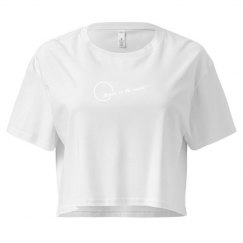 Crop Tee With Logo