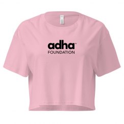 Crop Tee With Logo