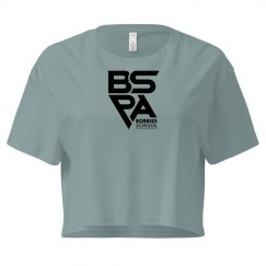 Crop Tee With Logo
