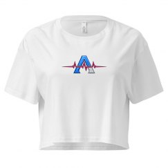 Crop Tee With Logo