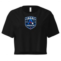 Crop Tee With Logo