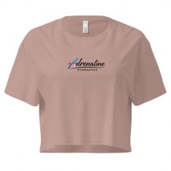 Crop Tee With Logo