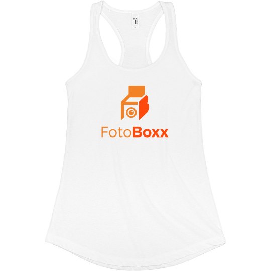 Fitted Racerback Logo Tank Fitted Racerback Logo Tank