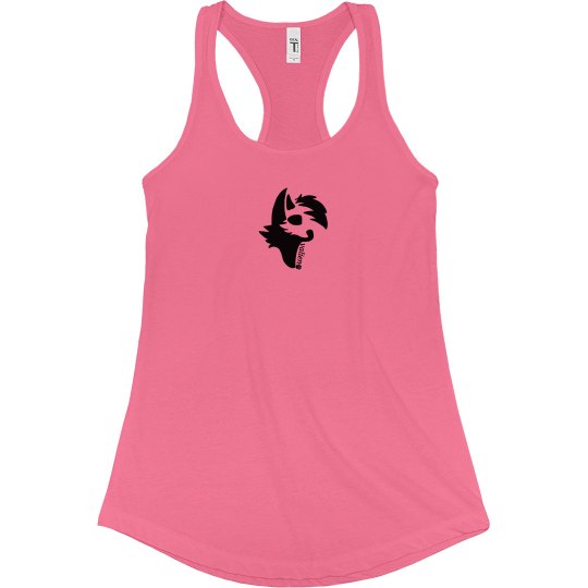 Fitted Racerback Logo Tank