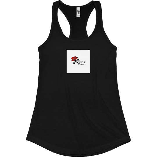 Fitted Racerback Logo Tank