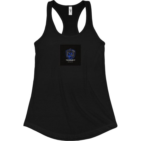 Fitted Racerback Logo Tank Fitted Racerback Logo Tank