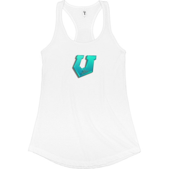 Fitted Racerback Logo Tank Fitted Racerback Logo Tank