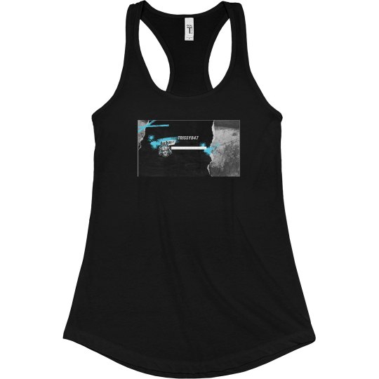 Fitted Racerback Logo Tank Fitted Racerback Logo Tank