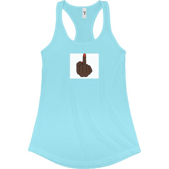 Fitted Racerback Logo Tank