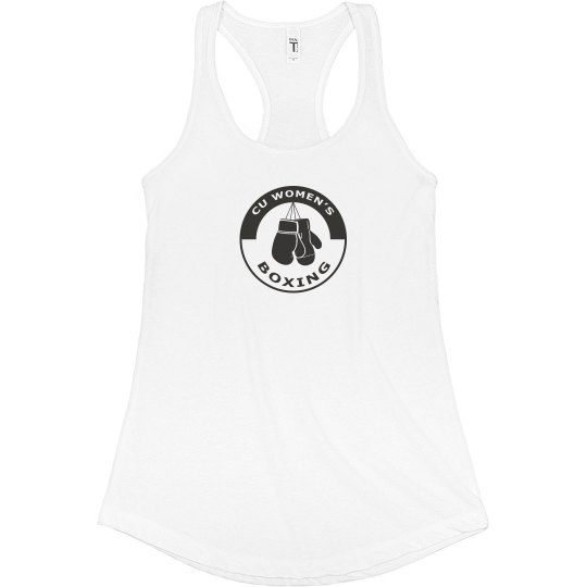 Fitted Racerback Logo Tank