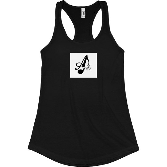 Fitted Racerback Logo Tank Fitted Racerback Logo Tank
