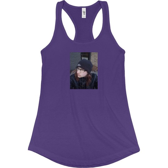 Fitted Racerback Logo Tank Fitted Racerback Logo Tank