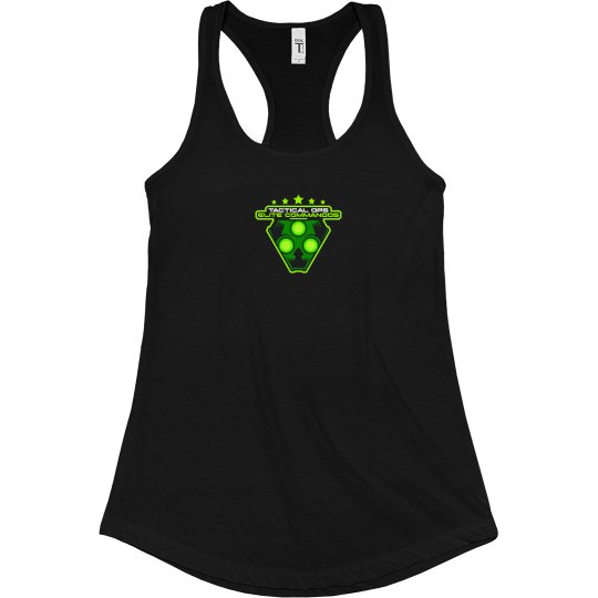 Fitted Racerback Logo Tank