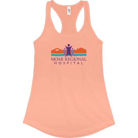 Fitted Racerback Logo Tank Fitted Racerback Logo Tank