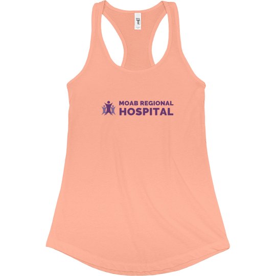 Fitted Racerback Logo Tank Fitted Racerback Logo Tank