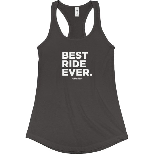 Fitted Racerback Logo Tank