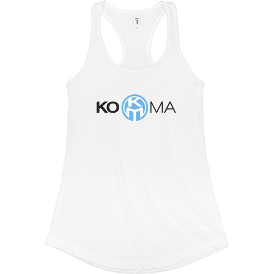 Fitted Racerback Logo Tank