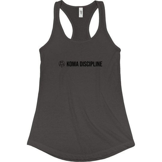 Fitted Racerback Logo Tank