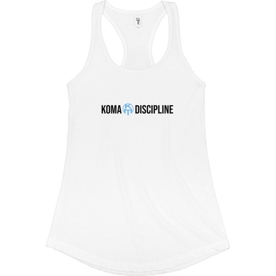 Fitted Racerback Logo Tank