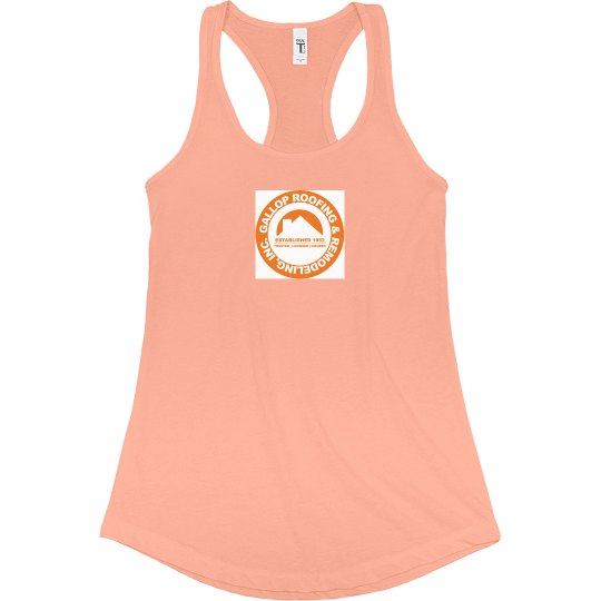 Fitted Racerback Logo Tank