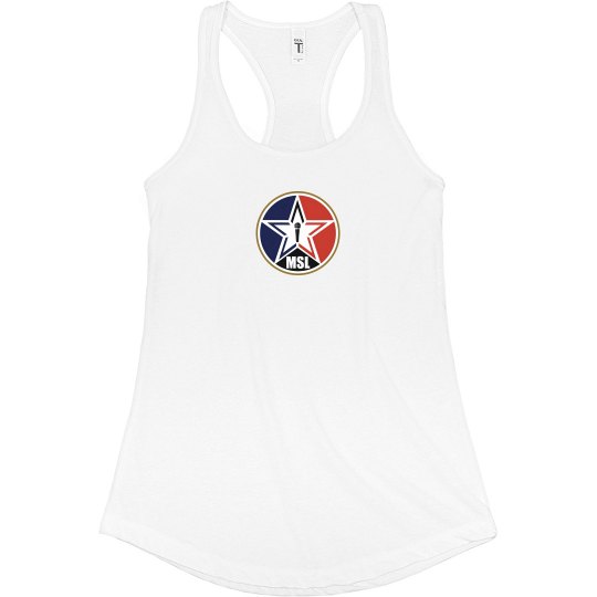 Fitted Racerback Logo Tank Fitted Racerback Logo Tank