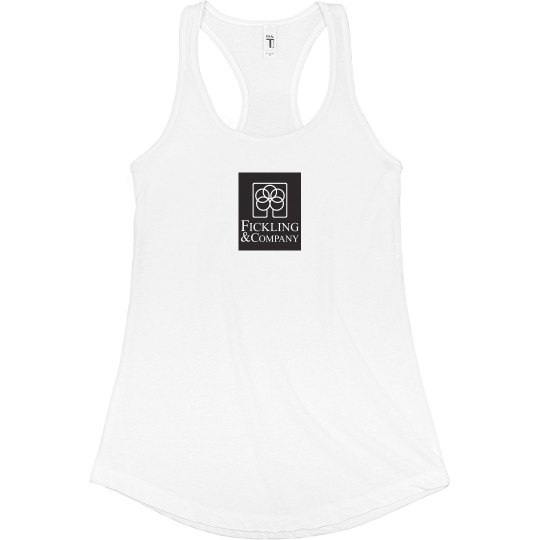 Fitted Racerback Logo Tank